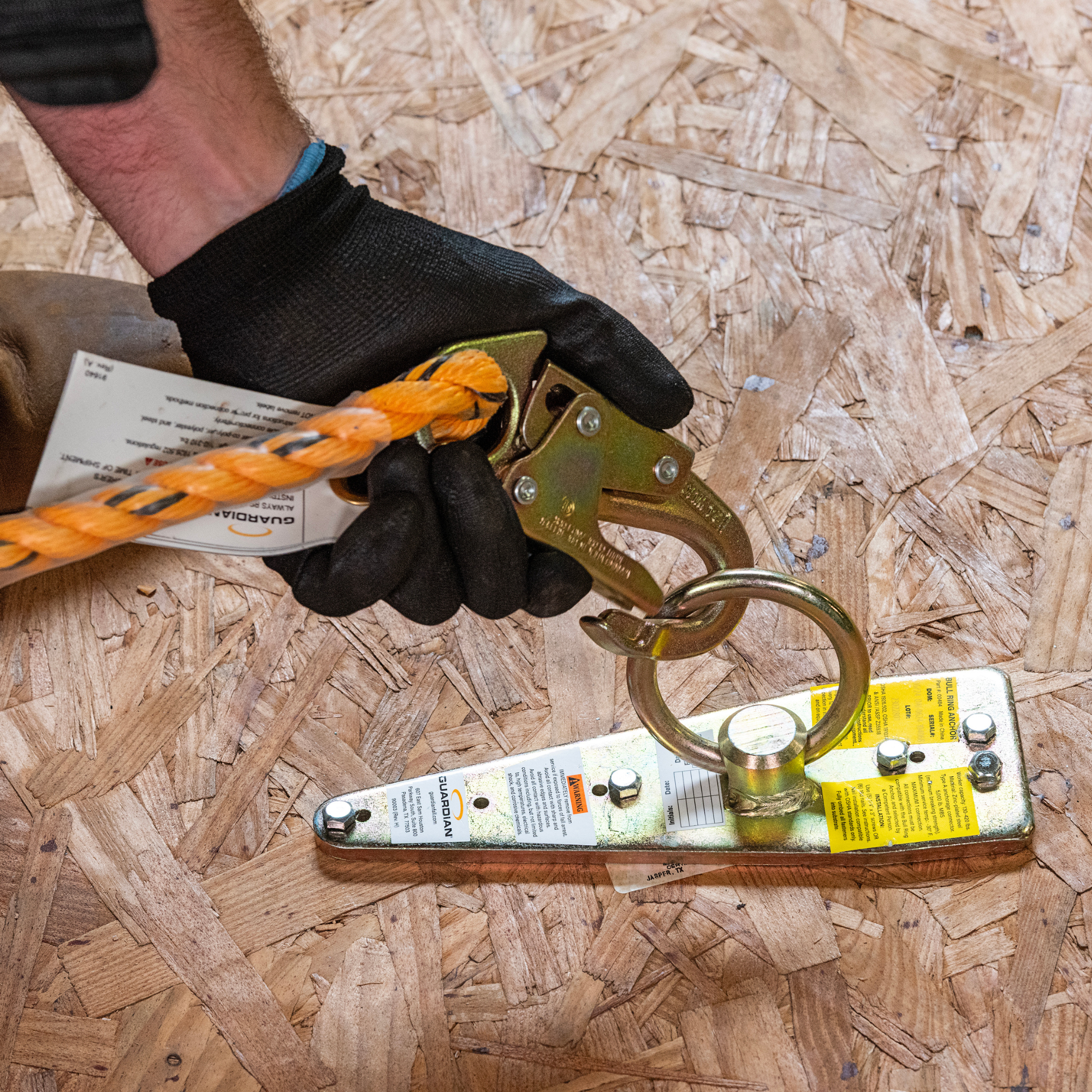 Guardian 00484 Bull Ring Anchor from Columbia Safety